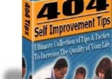 404 Self Improvement Tips