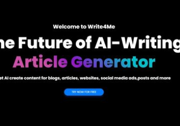 Write4me – The power of AI driven content writing