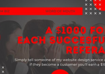 Earn $1000 For Every Successful Referral!
