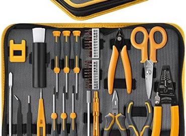 Hi-Spec 39pc Electronics Repair & Opening Tool Kit Set with Precision Screwdrivers, Pliers & Cutters