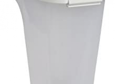 Van Ness 4-Pound Food Dispenser with Fresh-Tite Seal, White , Large (FD4)