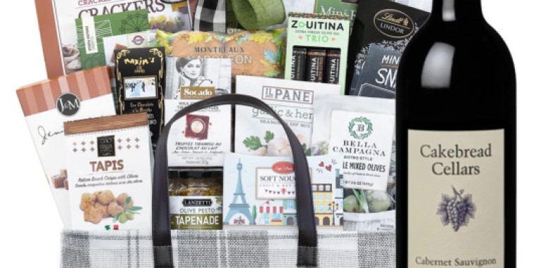 Buy online Christmas Wine Gift Basket – Free Delivery