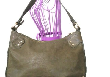 Elevate Your Style with the Cole Haan Green Leather Hobo Shoulder Bag