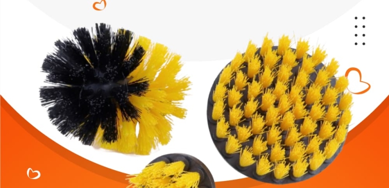 Drill Scrubber Brush Kit