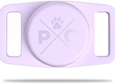 Pup Culture Airtag Dog Collar Holder, Protective Airtag Case for Dog Collar, Airtag Loop for GPS Dog Tracker, Dog Trackers for Apple iPhone, Airtag Pet, Dog Airtag Holder …