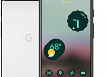 Google Pixel 6a – 5G Android Phone – Unlocked Smartphone with 12 Megapixel Camera and 24-Hour Battery – Chalk