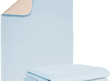 SOLOSHINE Reusable Pet Training Pads, Incontinence Bed Pads, 34X52 Inch (2 Packs) Washable Pee Pads with Fast Liquid Absorbing, Perfect for Dogs, Cats, Bunny & Senior