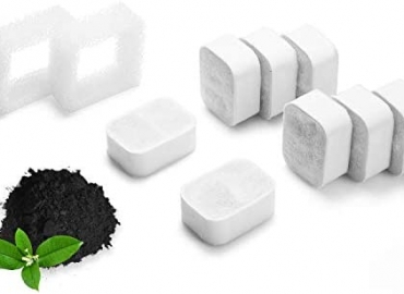 iPettie Tritone/Fiumi Ceramic Pet Lotus Pet Water Fountain Replacement Filters
