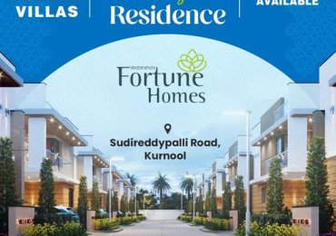 Discover the Height of Luxury Living at Vedansha’s Fortune Homes: 3BHK and 4BHK Duplex Villas with Home Theater in Kurnool