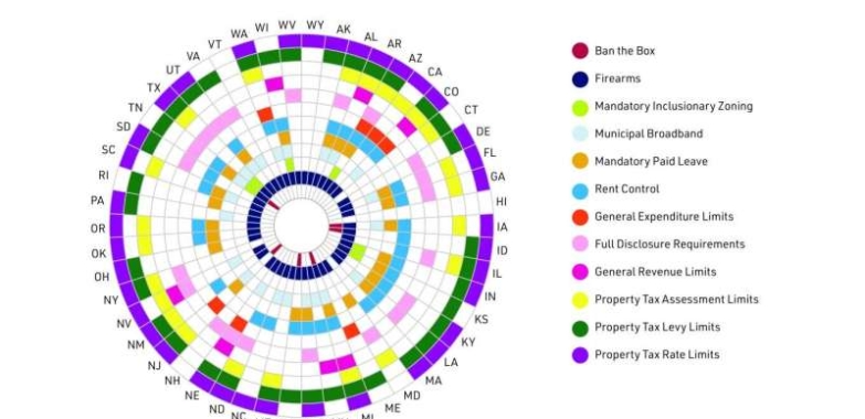 New LawAtlas knowledge present widespread preemption efforts by US states in coverage domains that would enhance well being