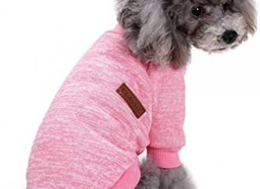 Jecikelon Pet Dog Clothes Dog Sweater Soft Thickening Warm Pup Dogs Shirt Winter Puppy Sweater for Dogs