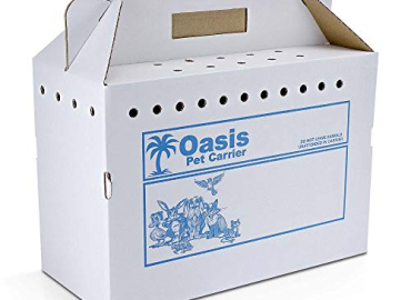Disposable Cardboard Pet Carrier 12/Case