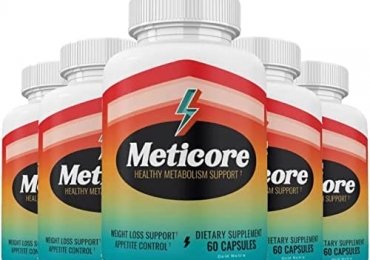 (Official) 5 Pack Meticore Weight Management Keto Pills, Energy Support – 300 Capsules