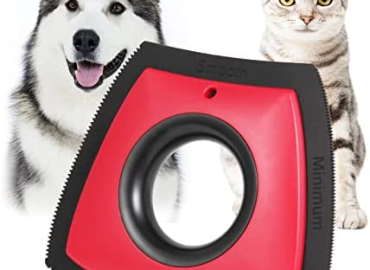 JASWELL Pet Hair Remover Brush for Couch & Car Seat, Professional Dog & Cat Hair Remover for Home Fabric, Cat Tree, and Car Detailing, Pet Hair Removal Detailer Used in Furniture, Carpet