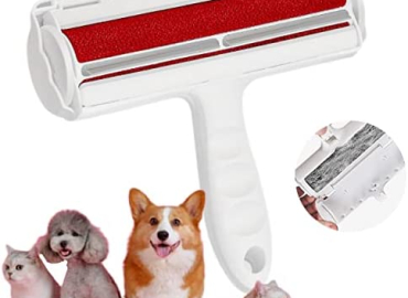HIREBIRD Pet Hair Remover for Home, Reusable Hair Remover Roller for Dog & Cat, Simple and Convenient,No Adhesive or Sticky Tape Needed, Perfect Fur Remover for Couch