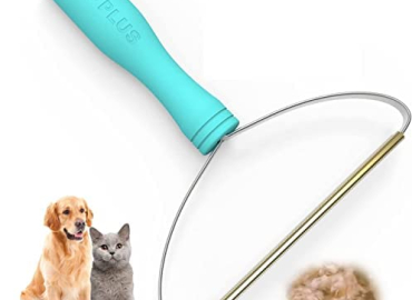 LINTPLUS Dog Hair Carpet Rake for Pet Hair Rake,Uptoroot Cleaner Pro Pet Hair Remover,Fabric Pill Remover,Easy Lint,Hair Remover for Clothes,Couch,Pet Towers & Rugs-Gets Every Hair!