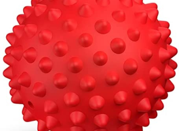 Apasiri ???????????????????????????????? ???????????????????????????? Dog Balls Squeaky Dog Toys for Large Dogs, Dog Toys for Aggressive Chewers, Tough Spiky Dog Ball, Durable Dog Ball, Floatable Rubber Pet Toys for Medium Breed