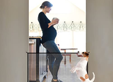 Dog Gates for doorways & House Magic Pet Gate Easy to Install 43*31(in) Size