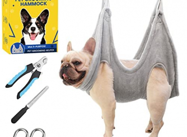 MAIYOUWENG Dog Grooming Hammock,Dog Grooming Supplies,Dog Hammock,Dog Grooming Harness,Pet Grooming Hammock,Grooming Table,Dog Nail Clipper,Dogs Cats Grooming,Claw Care