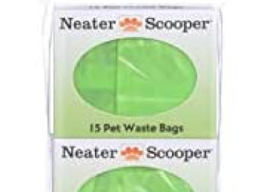 Neater Pet Brands 360-200-HD3 Scooper Refill Bags, Green (Pack of 3, 45bags)