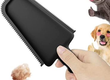 PROFAVO Pet Hair Remover for Car Interior,Pet Dog Cat Hair Fur Removal Tool,Mini Dog Hair Catcher Detailing Supplies for Carpet,Furniture,Couch,Clothes,Lint