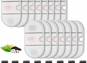 VinDox Pet Fountain Replacement Filters-Cat Fountain Carbon Filters for Petlibro Cat Water Fountain