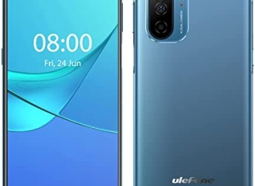 Unlocked Smartphones, Ulefone Note 13P Unlocked Cell Phone, 4GB+64GB, NFC, 6.5” FHD+ Display, Android 11, 5180mAh, 20MP Main Rear Camera, Face Recognition, PPI & GPS (Blue)