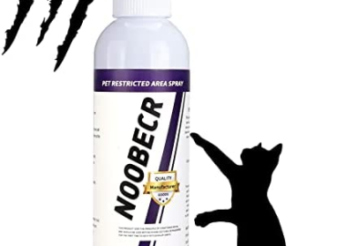 Cat Deterrent Spray – Cat Repellent Indoor Protect Furniture, Floor, Cat Deterrent Indoor for Anti-Scratching & Biting, Suit for Indoor and Outdoor Pet Training Aid