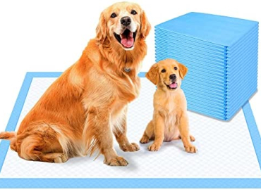 WEAHJ Dog Pee Pads Extra Large 28″x34″,X-Large Thicken 6 Layers Ultra Training Puppy Pee Pads,Super Absorbent & Leak-Proof,Disposable Pet Piddle Pad and Potty Pads for Dogs Cats Rabbits (30 Count)