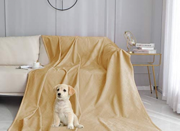 fuguitex Dog Blanket Bed Cover Dog Crystal Velvet Moroccan Fuzzy Cozy Plush Pet Blanket Throw Blanket for Couch Sofa