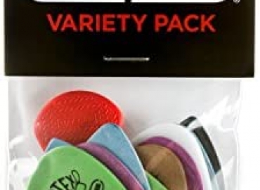 Dunlop Electric Variety Pack Guitar Picks, 12 Pack