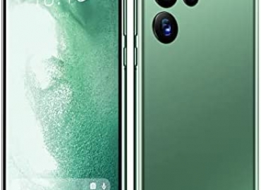 Hilitand S22 Ultra Unlocked Smartphone for Android 12, 5G Unlocked Cell Phone, 6.6″ FHD Display Face ID, Dual SIM,10 Core,48MP 72MP,6800mAh,128GB Expandable WiFi,BT,FM,GPS Supported (Green-US)