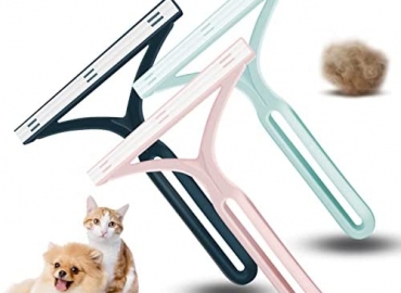 Uproot Cleaner Pro Pet Hair Remover – Special Dog Hair Remover Multi Fabric Edge and Carpet Scraper by Uproot Cleaner – Uproot Lint Cleaner for Furniture, Couch, Carpet, Car, Clothes & Bedding(3 PCS)