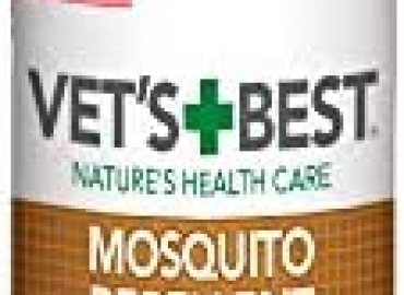 Vet’s Best Mosquito Repellent for Dogs and Cats | Repels Mosquitos with Certified Natural Oils | Deet Free | 8 Ounces