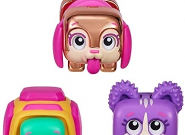 Little Live Pets – Squirkies: 3 Pack: Metallic Pop Tube Pup | Interactive Fidget Toys, Fidget Feature, Click, Flick, Tangle, Pop, 30+ to Collect, Multiple Fidget Points, for Kids Ages 5+.