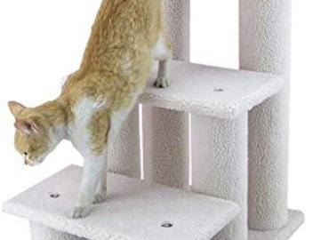 Aeromark International Armarkat Pet Steps Stairs Ramp for Cats and Dogs