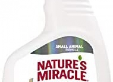 Nature’s Miracle Cage Cleaner 24 fl oz, Small Animal Formula, Cleans And Deodorizes Small Animal Cages, 2nd Edition