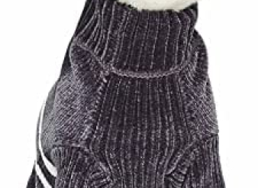 Blueberry Pet 7 Colors Cozy Soft Chenille Classy Striped Dog Sweaters