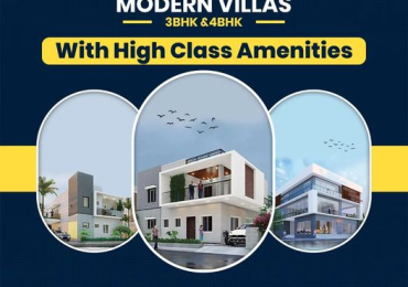 Independent villas with Children Play Area in Nandikutkur Road || SS Sahasra Palm Tree 3 and 4BHK Villas