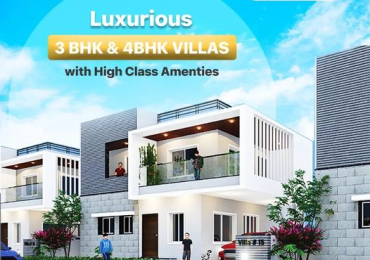 3BHK and 4BHK villas near Sudireddypalli Road || SS Sahasra Palm Tree 3 and 4BHK Villas