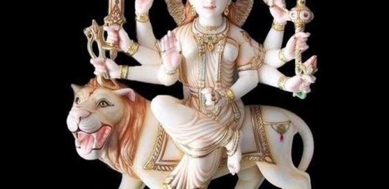 5 Feet Maa Durga Marble Murti Price