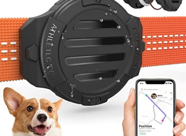 PSRAT Waterproof Airtag Dog Collar Holder, Airtag Holder Case for Dog Collar Compatible with Apple Airtag Tracker and Cat Collars,Ultra Durable Air Tag. Mount for Small Puppy