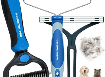 Pet Hair Remover,Pet Hair Dematting Rake Grooming Tool Set,3 Pack Lint Removal for Fuzz,Dust,Carpet Scraper Reusable Lint Cleaner for Clothes,Couch,Pet Beds,Stairs