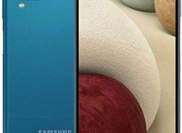 Samsung Galaxy A12 (A125M) 64GB Dual SIM, GSM Unlocked, (CDMA Verizon/Sprint Not Supported) Smartphone Latin American Version No Warranty (Blue)