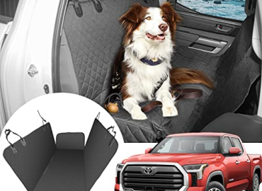 Dog Seat Cover for Toyota Tundra 2007-2022 2023 Accessories Back Seat Dog Cover Waterproof Scratch Proof Nonslip Protector Pet Hammock