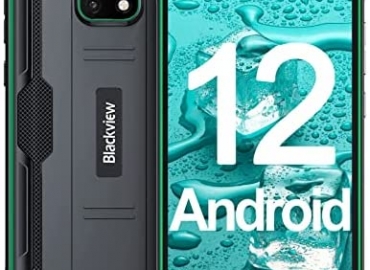 Rugged Smartphone Unlocked, Blackview BV4900Pro Rugged Unlocked Phones Android 12 OS, 7GB+ 64GB/SD 128GB Expandable, 4G Dual SIM Unlocked Cell Phone,5580mAh+ 5.7″HD Display, NFC/GPS/OTG,T-mobile Phone