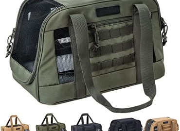 VEAGIA Cat Carrier,Pet Carrier,Cat Carriers for Medium Cats Under 25,Soft Puppy Travel Bag Carriers for Small Dogs Airline Approved