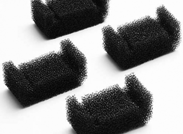 iPettie Replacement Sponge Filter for Cat Water Fountain with LED Light, 67oz/2.0L, IP-830-S4, 4 Pack