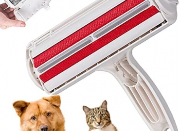 Pet Hair Remover -Reusable Portable Remover ，Multi-Surface Lint Roller & Animal Fur Removal Tool.