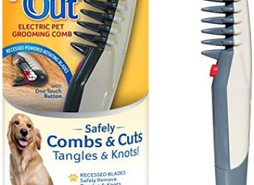 Allstar Innovations Knot Out Electric Pet Grooming Comb – Remove Knots and Tangles